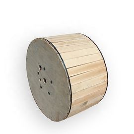 Cable de fribra óptica acorazado flojo trenzado GYFTY53 del solo modo del tubo