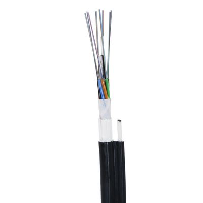8 cable de fribra óptica al aire libre de la forma el 1km GYTC8S