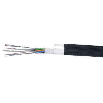 8 cable de fribra óptica al aire libre de la forma el 1km GYTC8S
