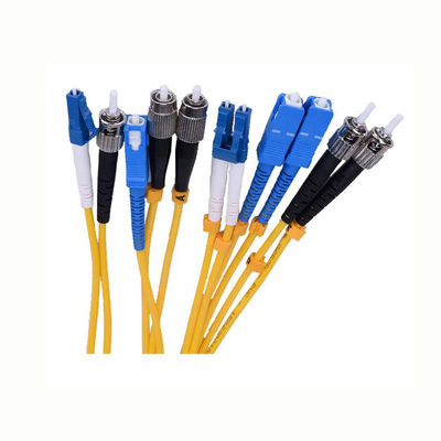 LC Pigtails Cable de parche de fibra óptica para la velocidad Solución de transferencia de datos