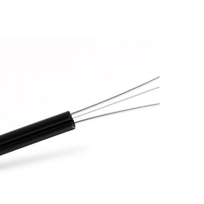 Ventaja de la envoltura de LSZH en cable de descenso de la fibra de la comunicación G.657A FTTH de la base de GJYXCH 2