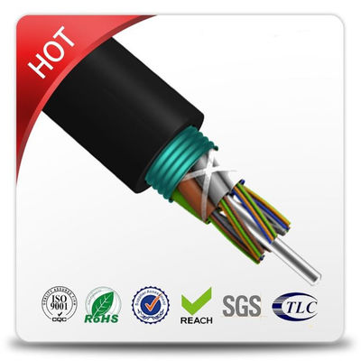 Cable óptico de la base SM de fuerza de la fibra multi del miembro no metálico