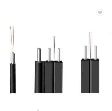 Cable de fribra óptica plano de G657A1 G657A2 FTTH para la comunicación