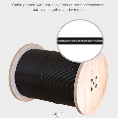 Kevlar cuenta un cuento el 100M los 200M los 300M Span ADSS 24 48 96 cable óptico de la fibra de 144 bases