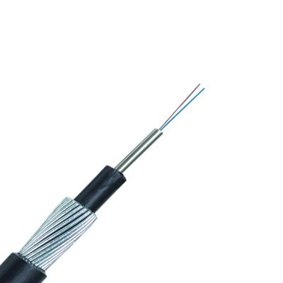Miembro de fuerza central acorazado del cable de Ethernet de la fibra óptica del hilado de cristal GYFTY-FS RFP