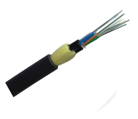 12 agua del hilado de Aramid del cable de fribra óptica de la base ADSS que bloquea al miembro de fuerza de Frp de la cinta