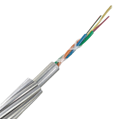 2-42 la base preformó el cable de fribra óptica de OPGW para la comunicación