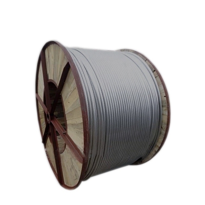 Capa doble trenzada del cable de toma de tierra de arriba compuesto de fibra óptica de OPGW
